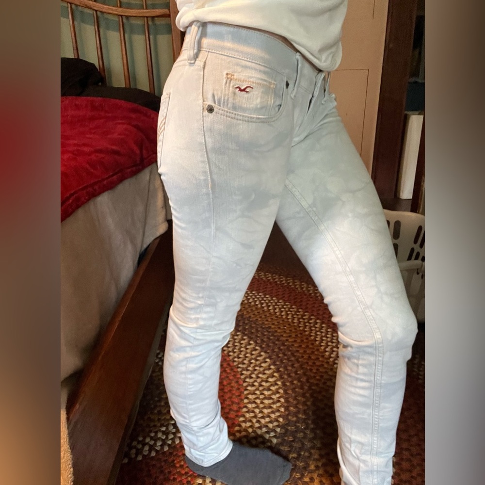 Acid Wash Hollister Skinny Jeans